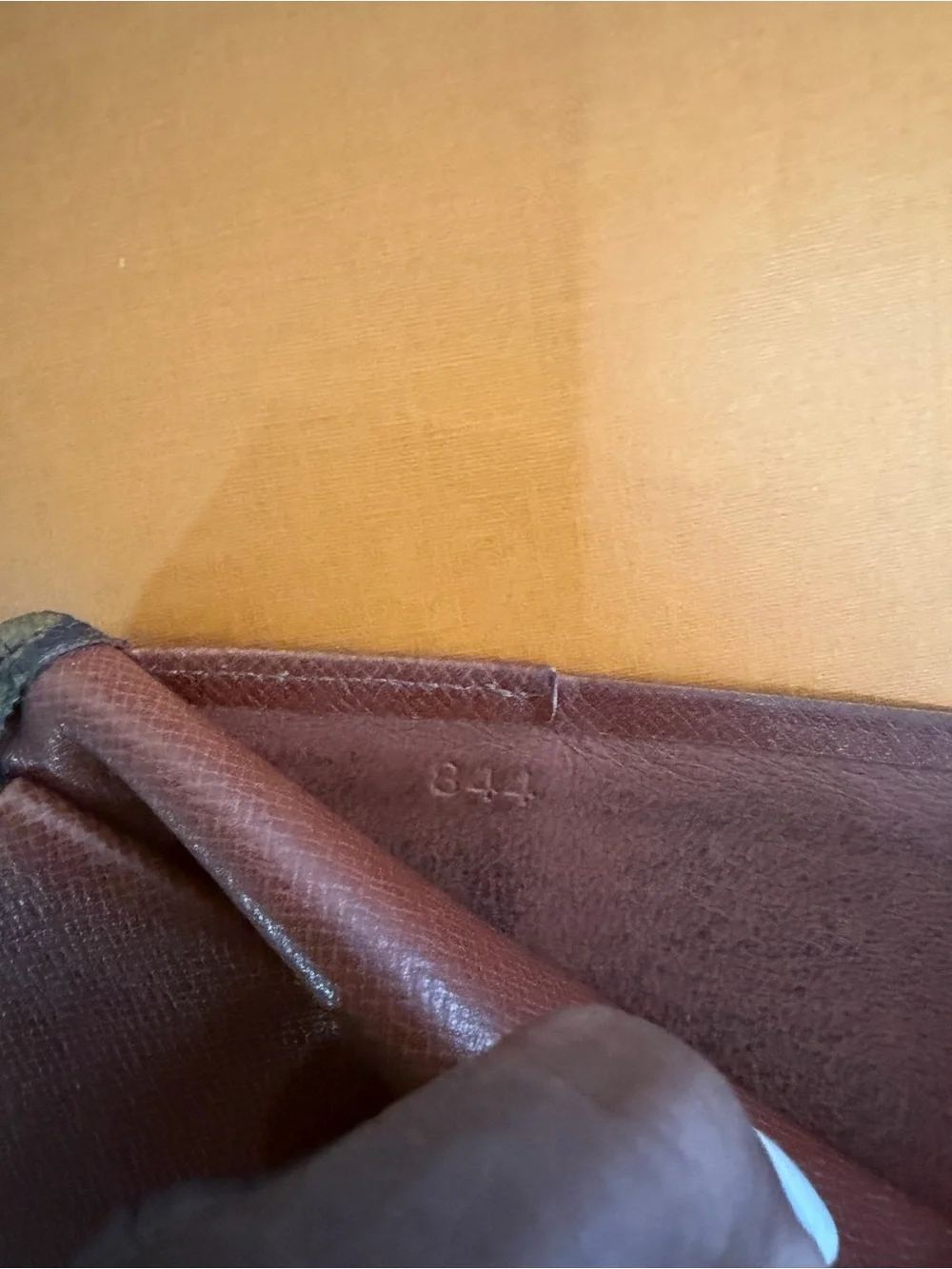 Authentic Vintage Vuitton Monogram Canvas Long Wallet•April 1984